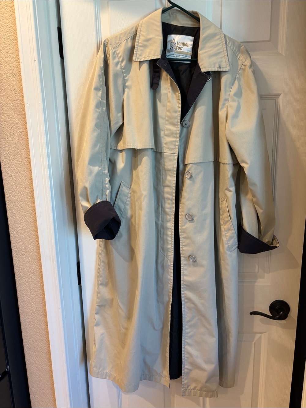 London Fog raincoat petite